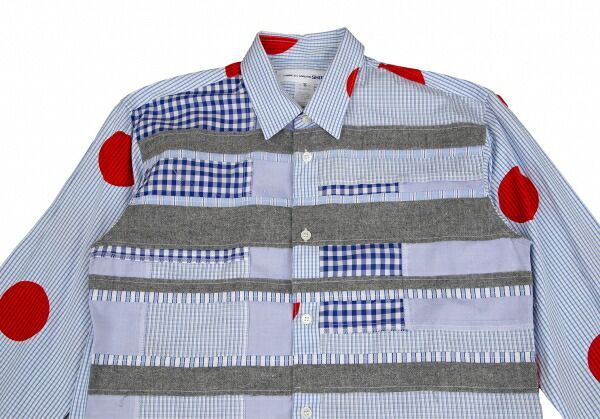 コムデギャルソン シャツCOMME des GARCONS SHIRT フロントボーダー