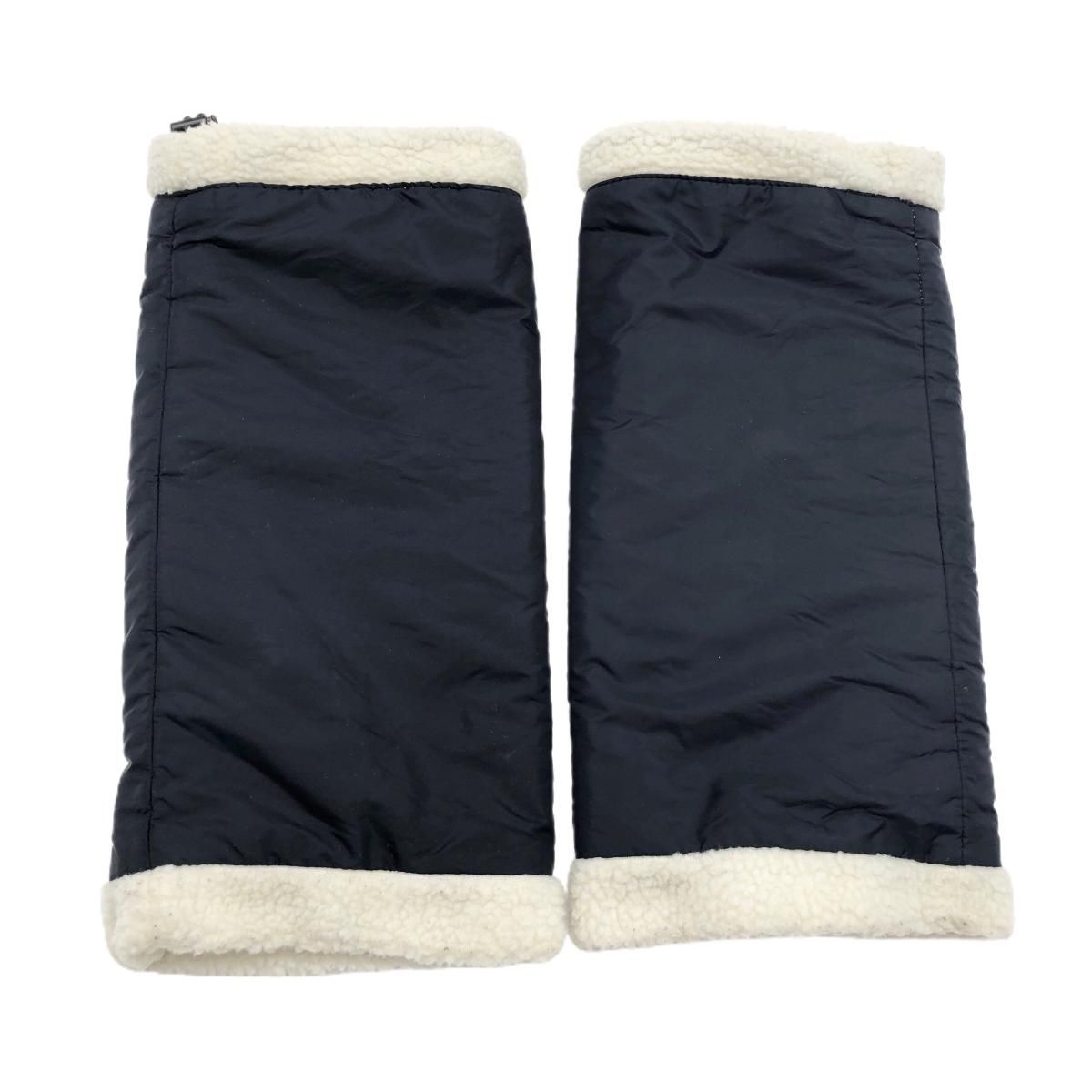 【新品タグ付き】サマンサタバサ ゴルフリバーシブルボアスカート レディース40 美品】サマンサタバサ リバーシブルレッグウォーマー ネイビー×白 ボア