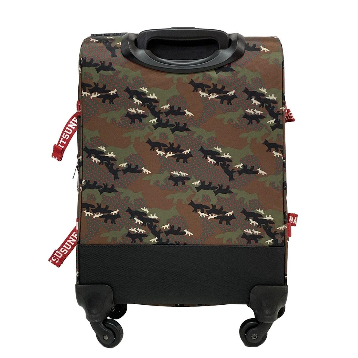 MAISON KITSUNE(メゾンキツネ) キャリーバッグ - ダークグリーン