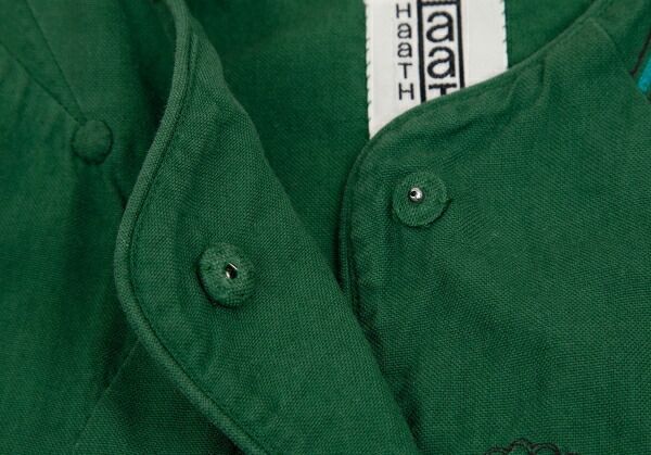 イッセイミヤケ ハートISSEY MIYAKE HaaT 染めボタニカル総柄刺繍