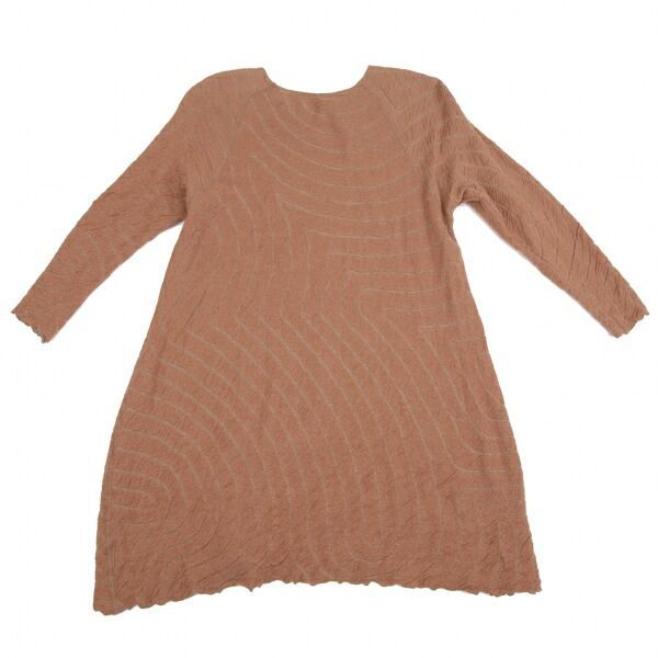 ヨーガンレールJURGEN LEHL ウールコットン波柄織りチュニック