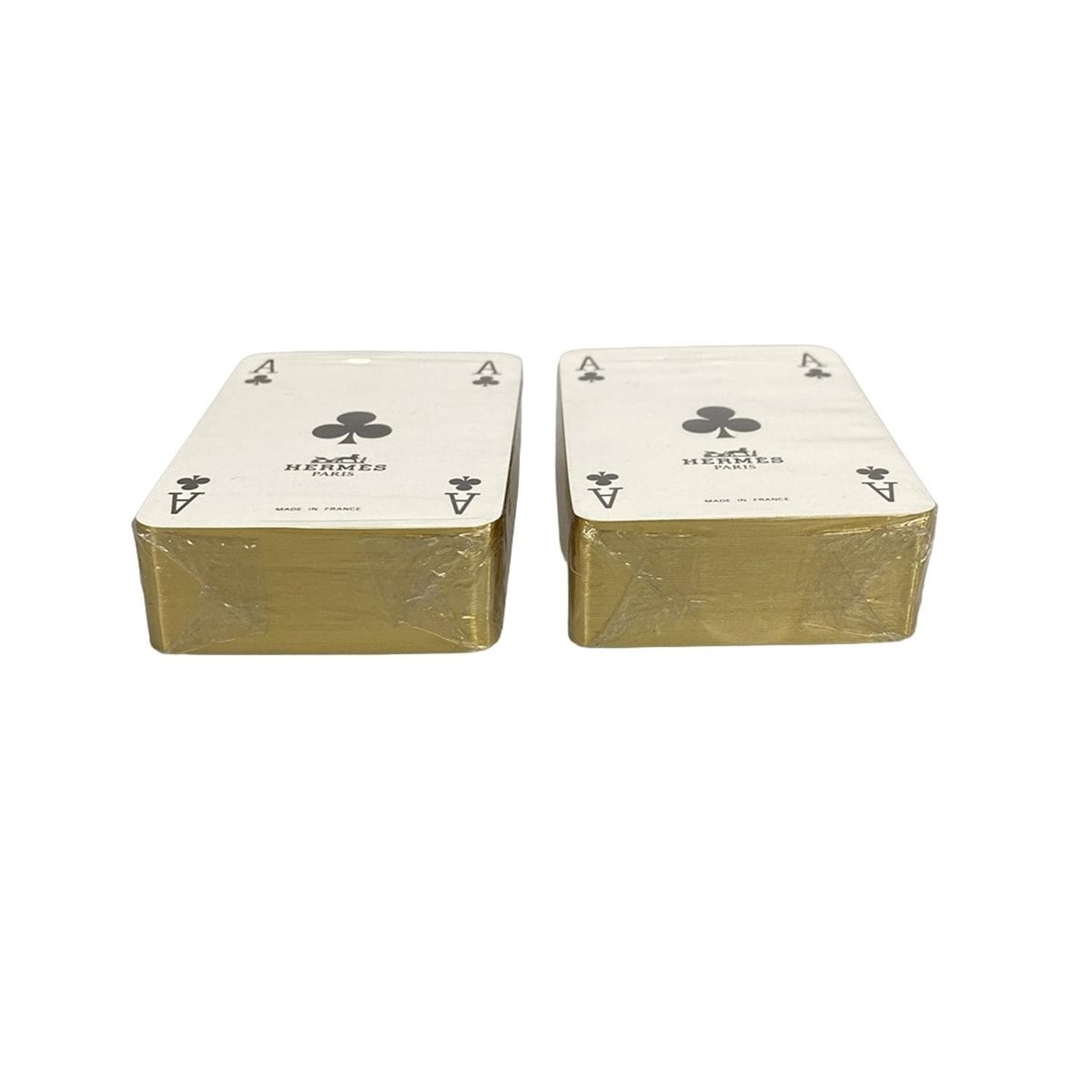  HERMES エルメス 小物 白 黒 マルチ トランプ その他 小物