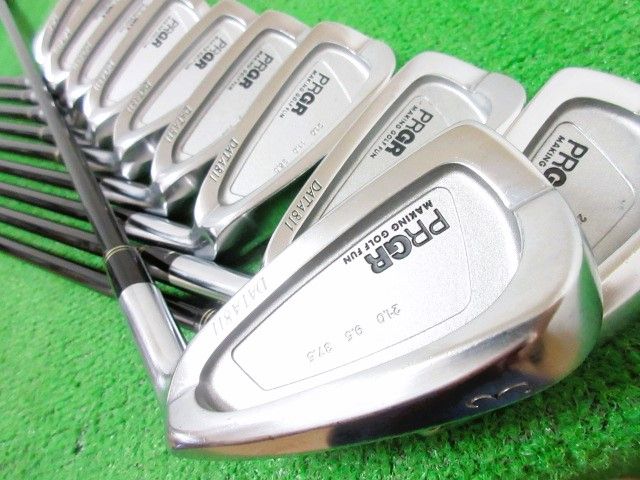 PRGR DATE811 アイアンセット 3-SW M-40 PWだけM-37 プロギア DATA811 アイアンセット 10本 #3-Sw オリジナルカーボン M-40