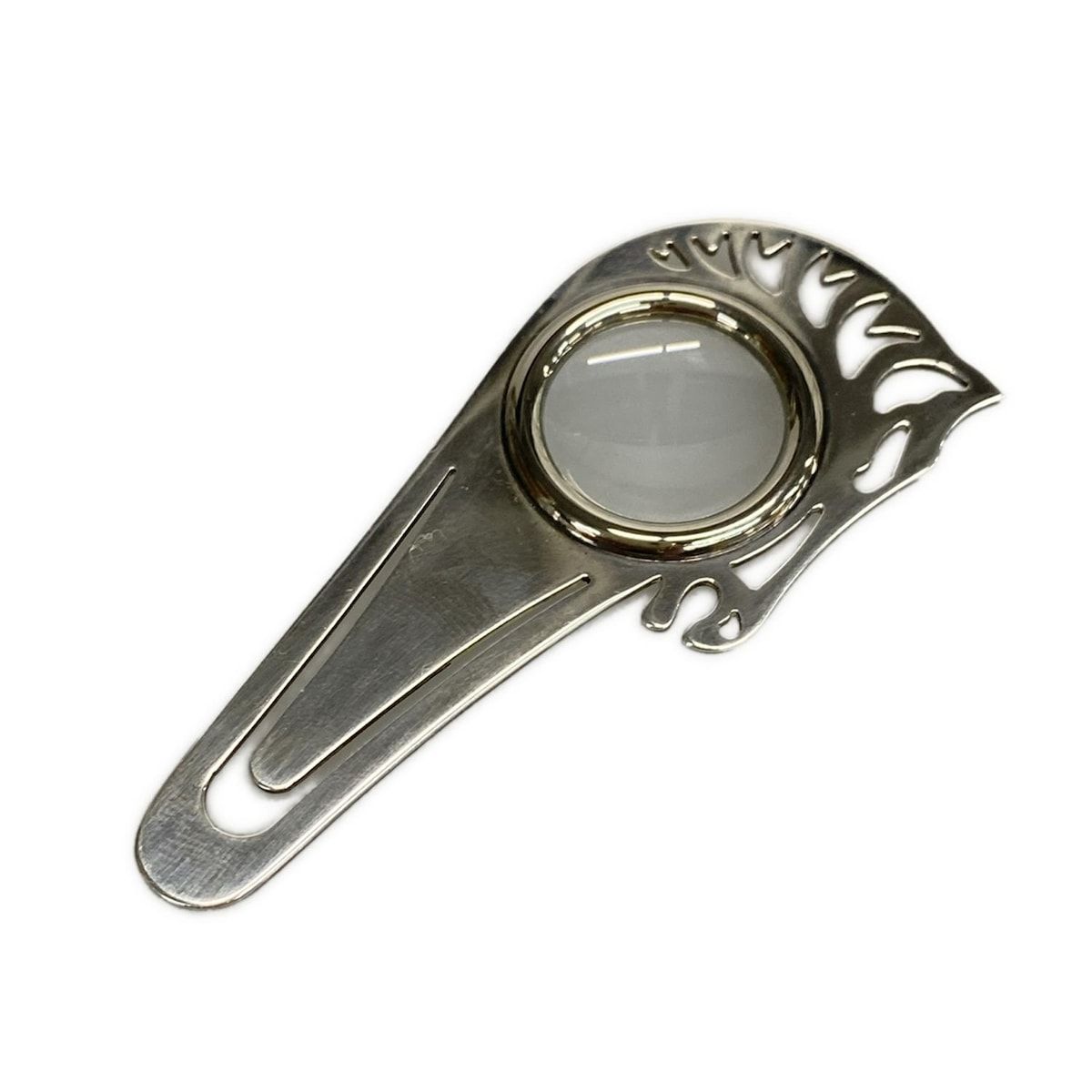 HERMES エルメス 小物 シュバル シルバー ブックマーカー 馬