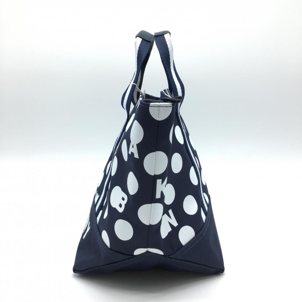 【美品】パーリーゲイツ　カートバッグ　ゴルフバッグ　ドット　ネイビー 美品】パーリーゲイツ カートバッグ ゴルフバッグ ドット ネイビー