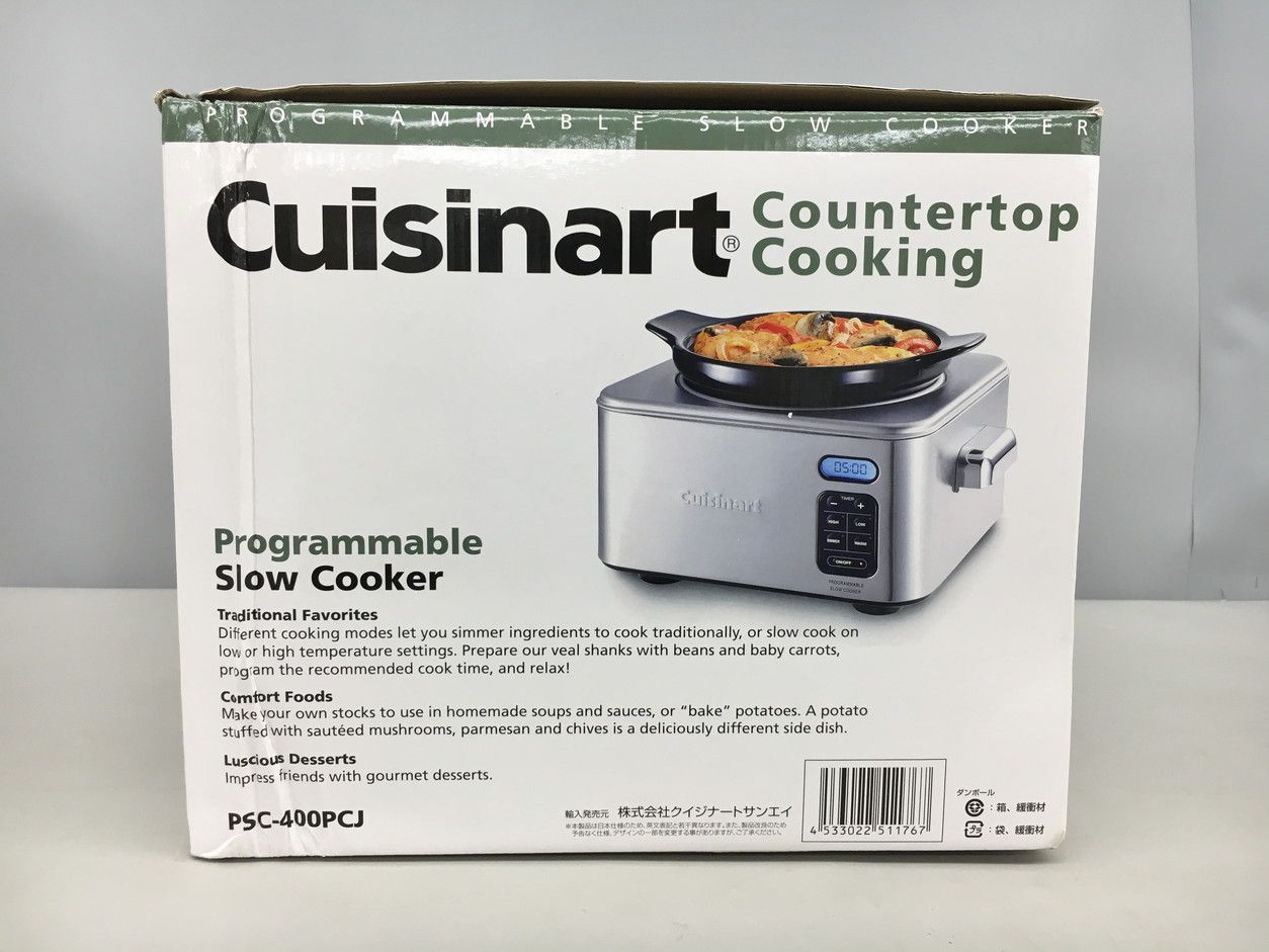 スロークッカー クイジナート Cuisinart PSC-400PCJ 未使用 2512LS037