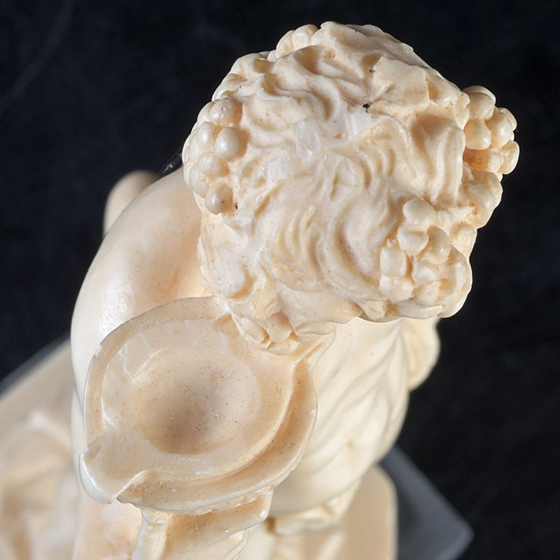 イタリア彫刻　A.Santini 彫刻 イタリア製A.SANTINI アンテルマサンティーニ男性像 N S461