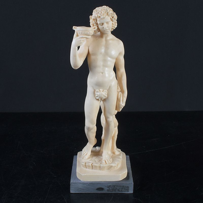 彫刻 イタリア製A.SANTINI アンテルマサンティーニ男性像 N S461