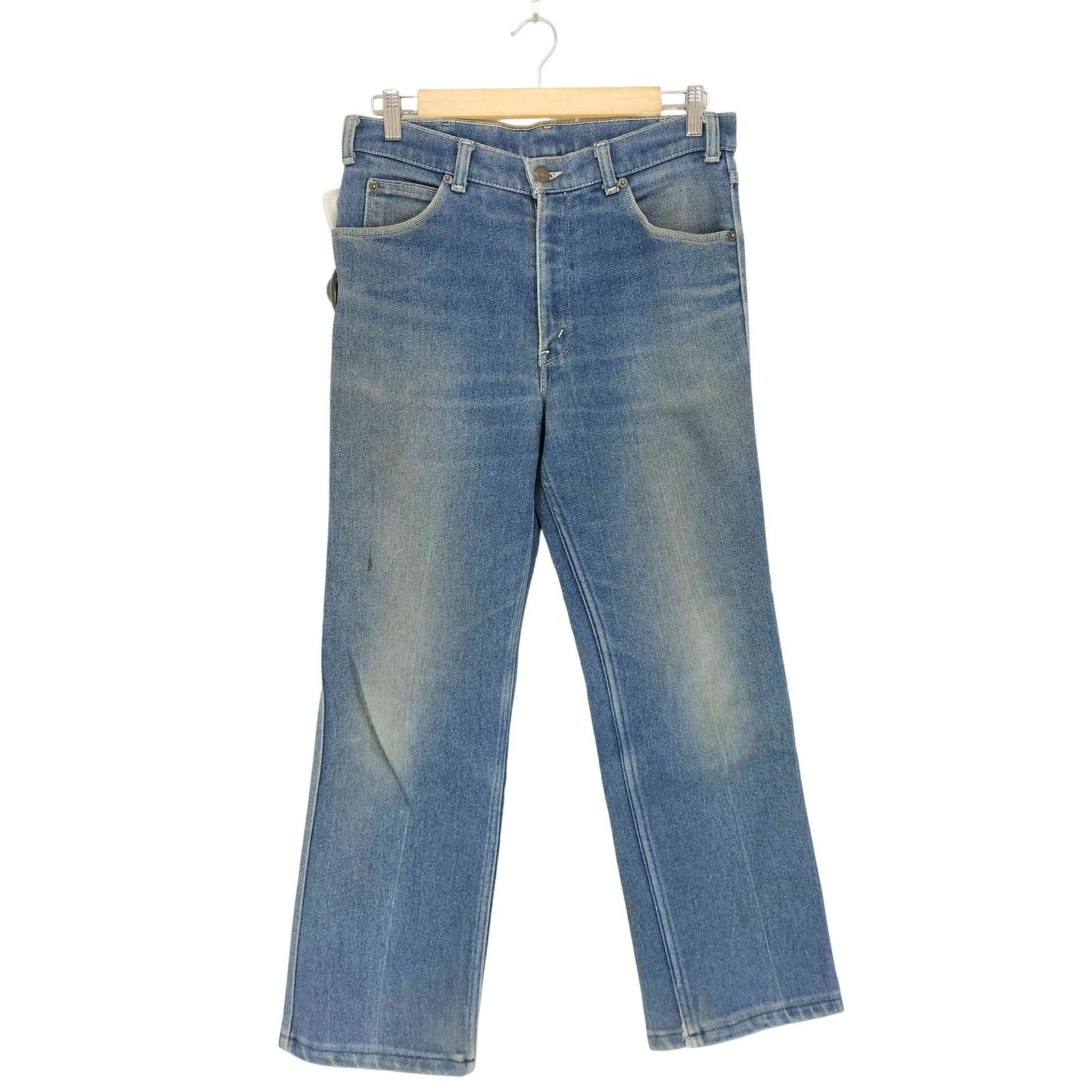 Levis(リーバイス) 80s Blue Tab ボタン裏J22 522 ジップフライデニムパンツ メンズ  W33L34【中古】【ブランド古着バズストア】 リーバイス Levis 80s Blue Tab ボタン裏J22 522 ジップフライデニム