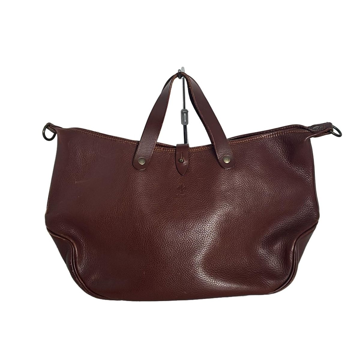 週末限定値下げ！チーバ(civa)トートバッグ CIVA(チーバ) トートバッグ - ダークブラウン レザー - メルカリ