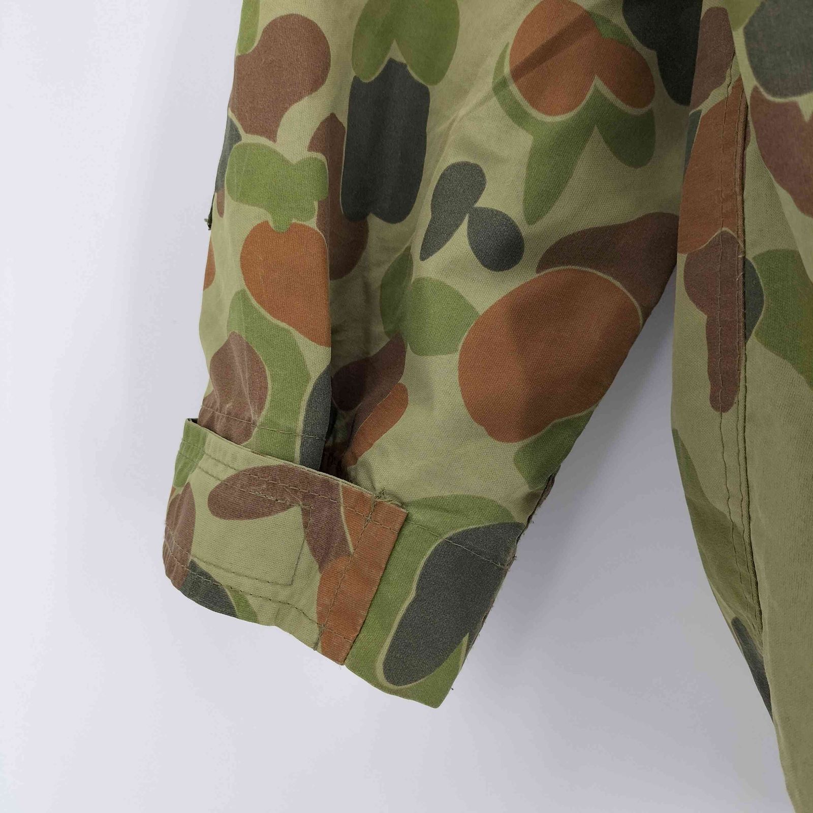 USED古着(ユーズドフルギ) PLATATAC ダックハンターカモ WINDPROOF SMOCK ウインドプルーフ スモック メンズ import：XL 【中古】【ブランド古着バズストア】 ユーズドフルギ USED古着 PLATATAC ダックハンターカモ WINDPROOF