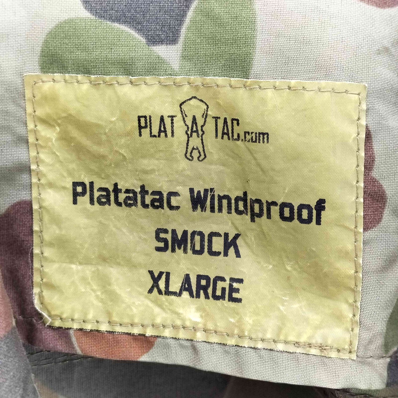 ユーズドフルギ USED古着 PLATATAC ダックハンターカモ WINDPROOF