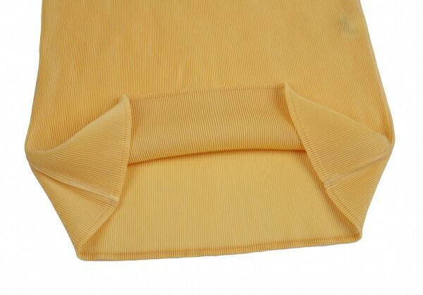 プリーツプリーズPLEATS PLEASE ミストプリーツタンクトップ 黄3