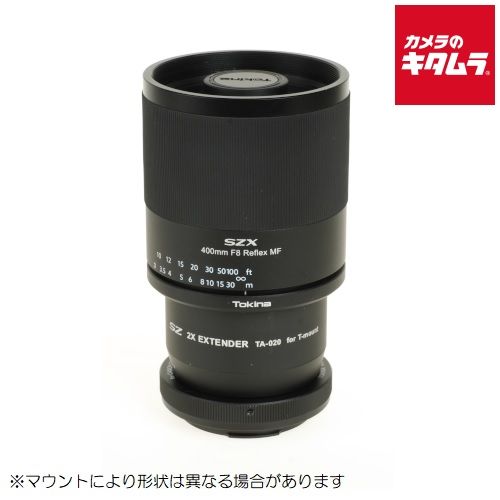 トキナー SZX 400 mm F 8 Reflex 2 X エクステンダーKIT N ニコンF用