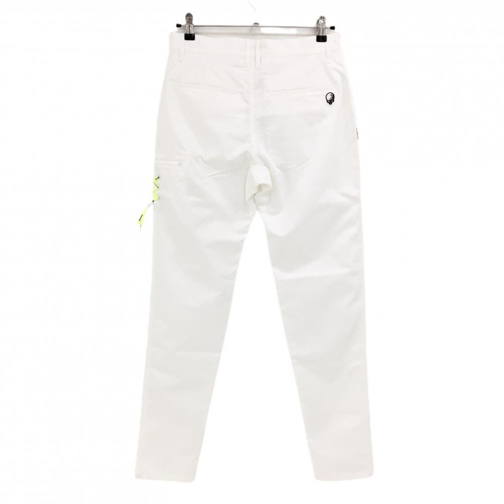 超 ラッセルノ パンツ 白 サイドレースアップ メンズ 4 M ゴルフウェア RUSSELUNO