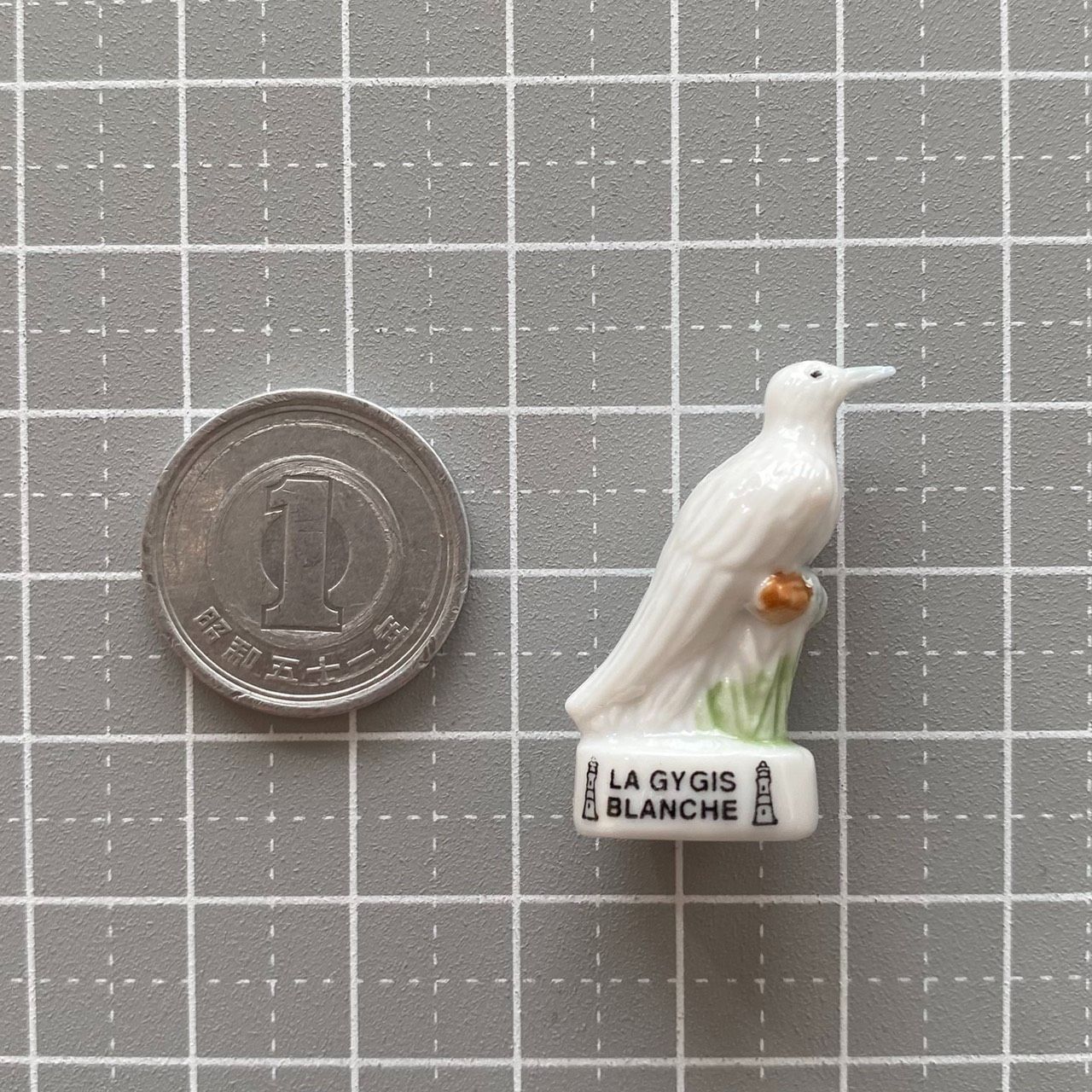 シロアジサシのフェーブ／鳥／フランス雑貨／陶器ミニチュア