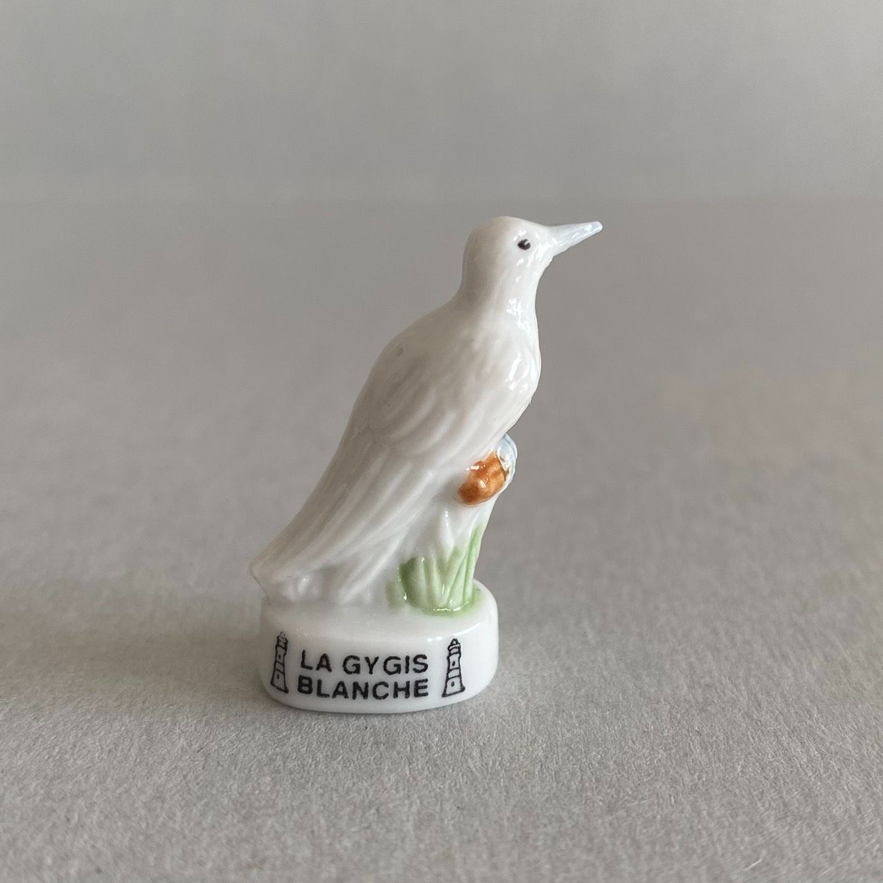 シロアジサシのフェーブ／鳥／フランス雑貨／陶器ミニチュア