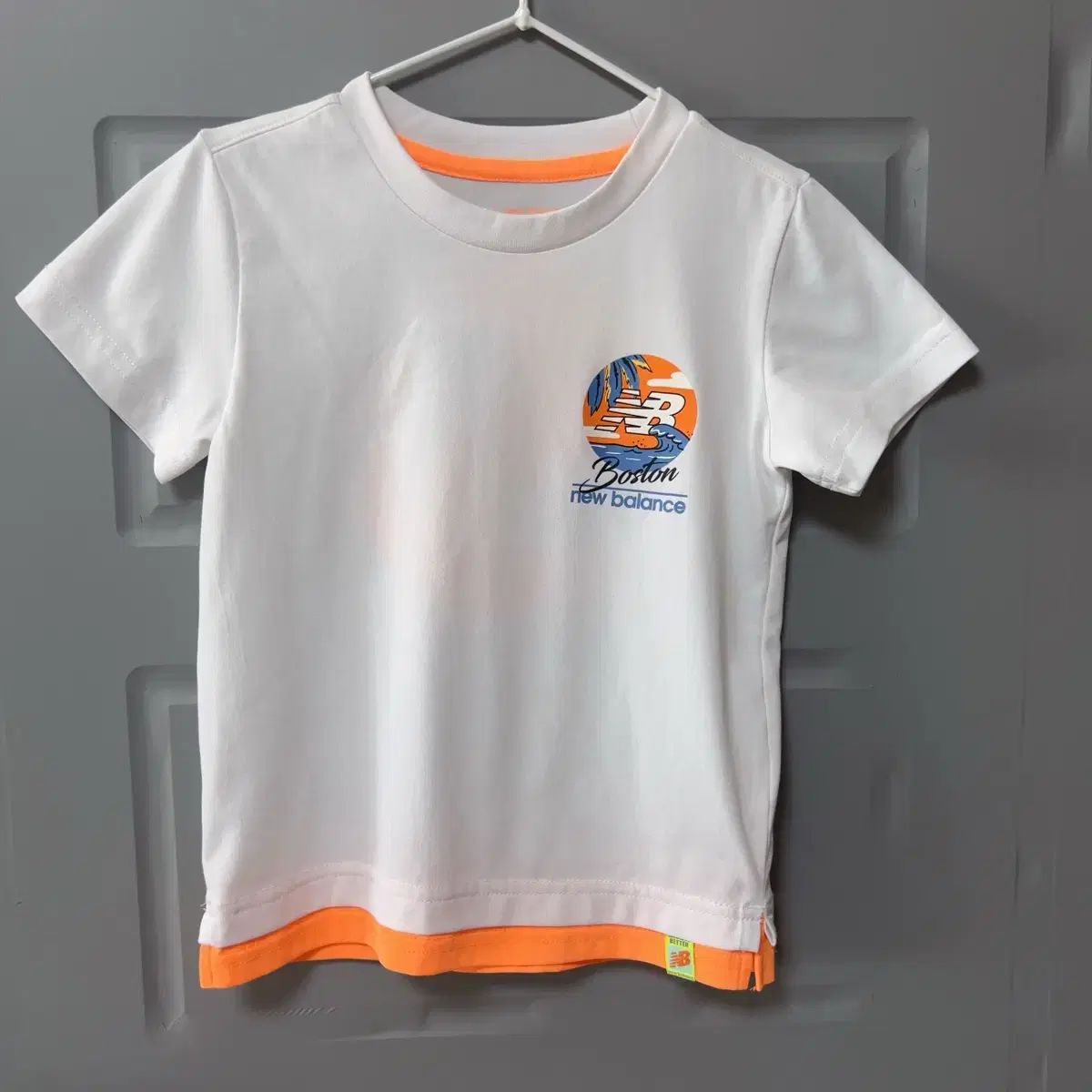 新作，お得 ニューバランス キッズ 半袖 +ノースリーブ Tシャツ 100 Tシャツ