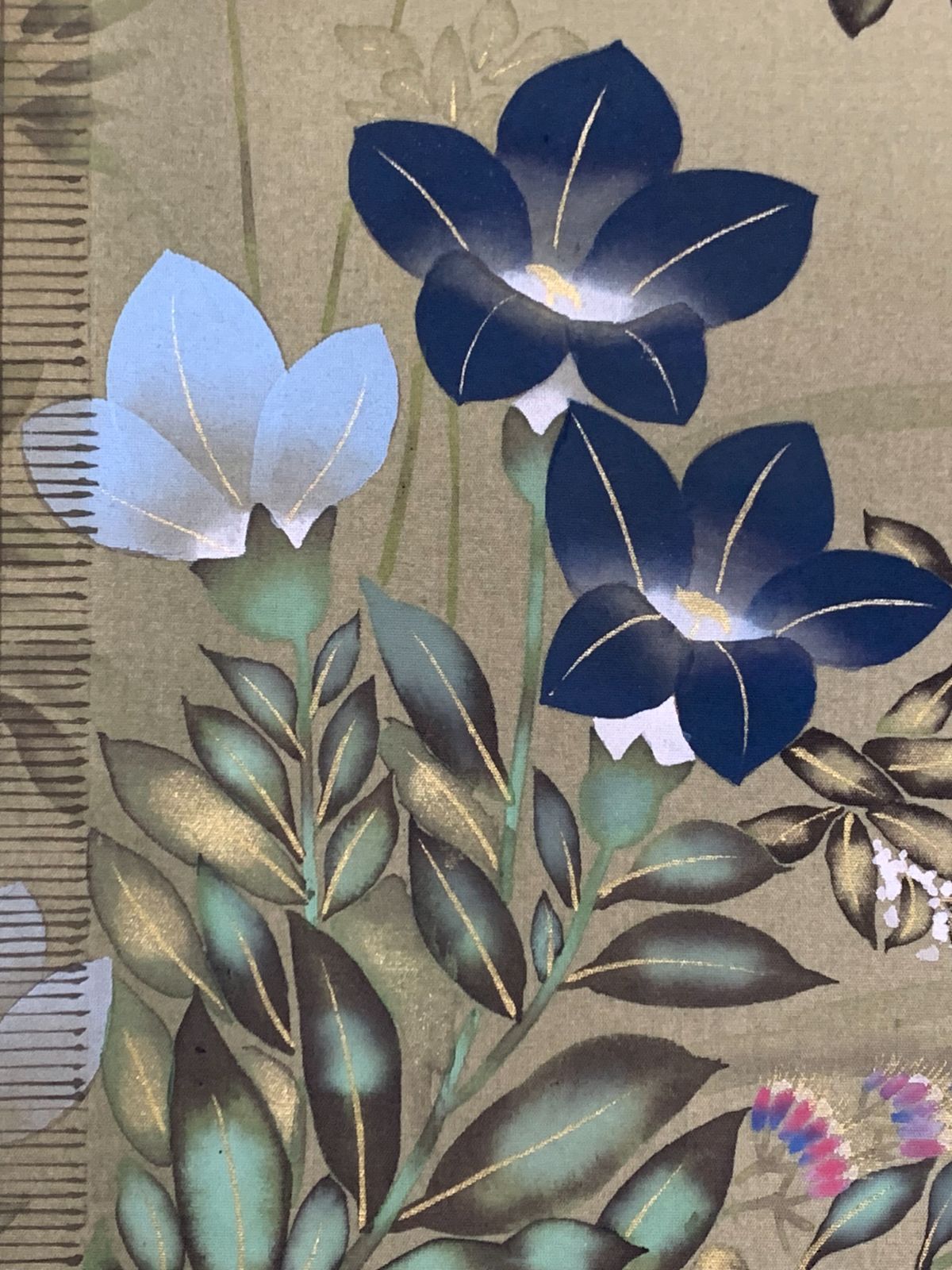 掛け軸】217 石山三千雄「秋草」墨彩会会員 #茶掛 #掛軸 #古美術 #骨董