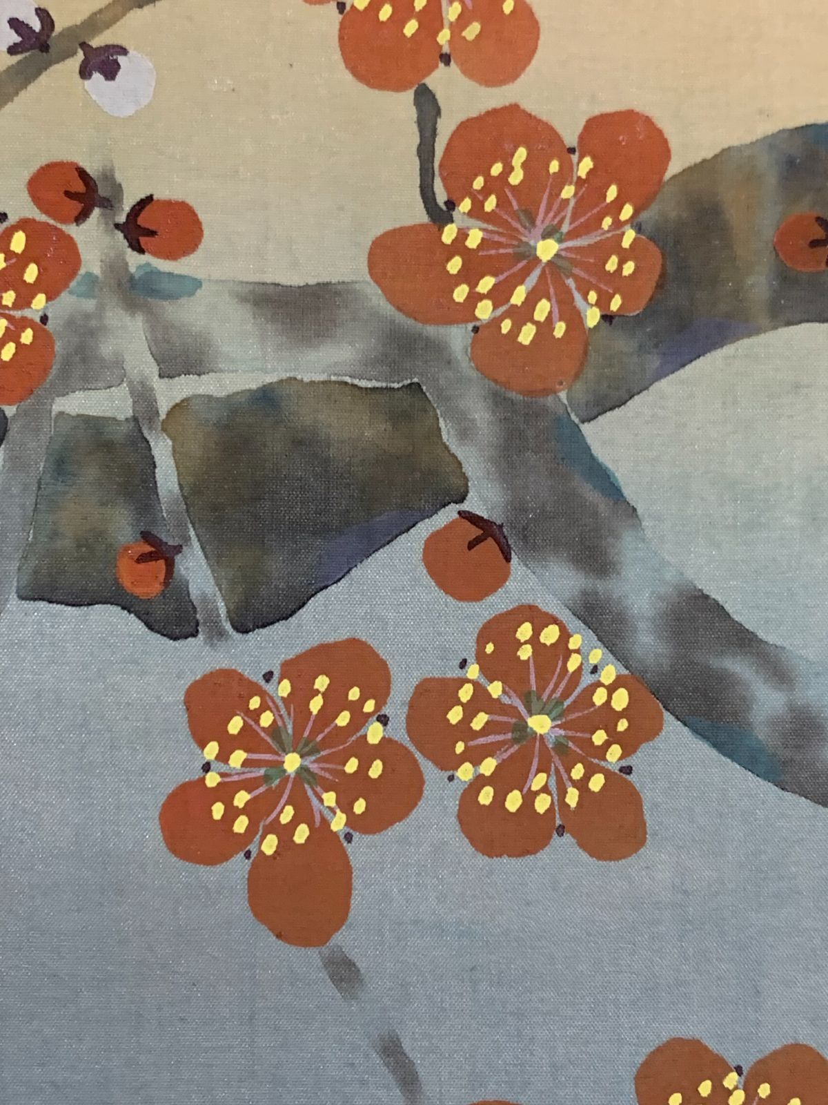 掛け軸】220 肖雨「四季 新春 五幅対」日本画 #茶掛 #掛軸 #古美術