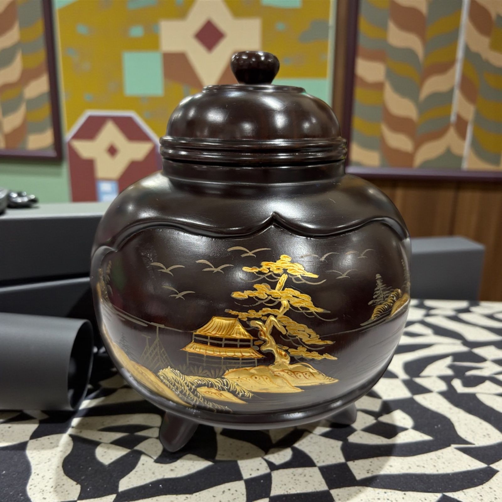 蒔絵 香炉 金山作 保管品 蒔絵 香炉 金山作 - メルカリ