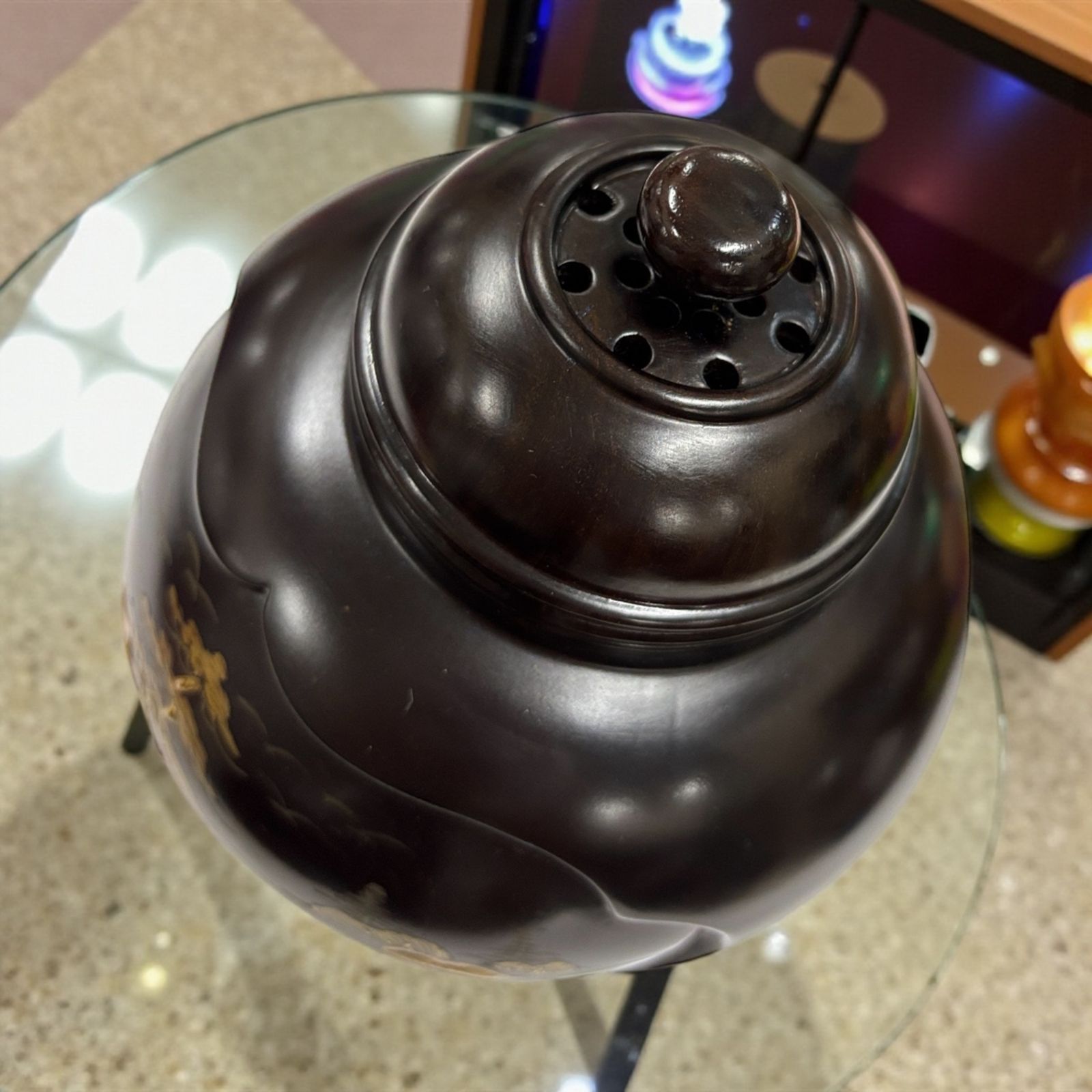 蒔絵 香炉 金山作 保管品 蒔絵 香炉 金山作 - メルカリ