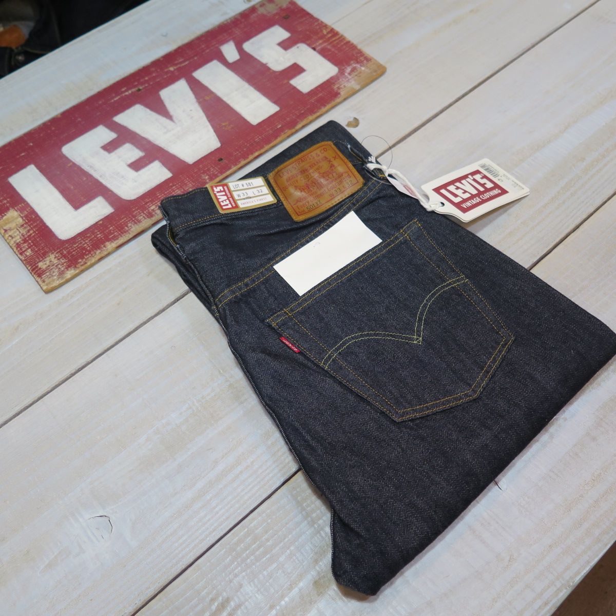 1947年モデル】 LVC ORGANIC RINSE リーバイス 501XX ジーンズ リンス