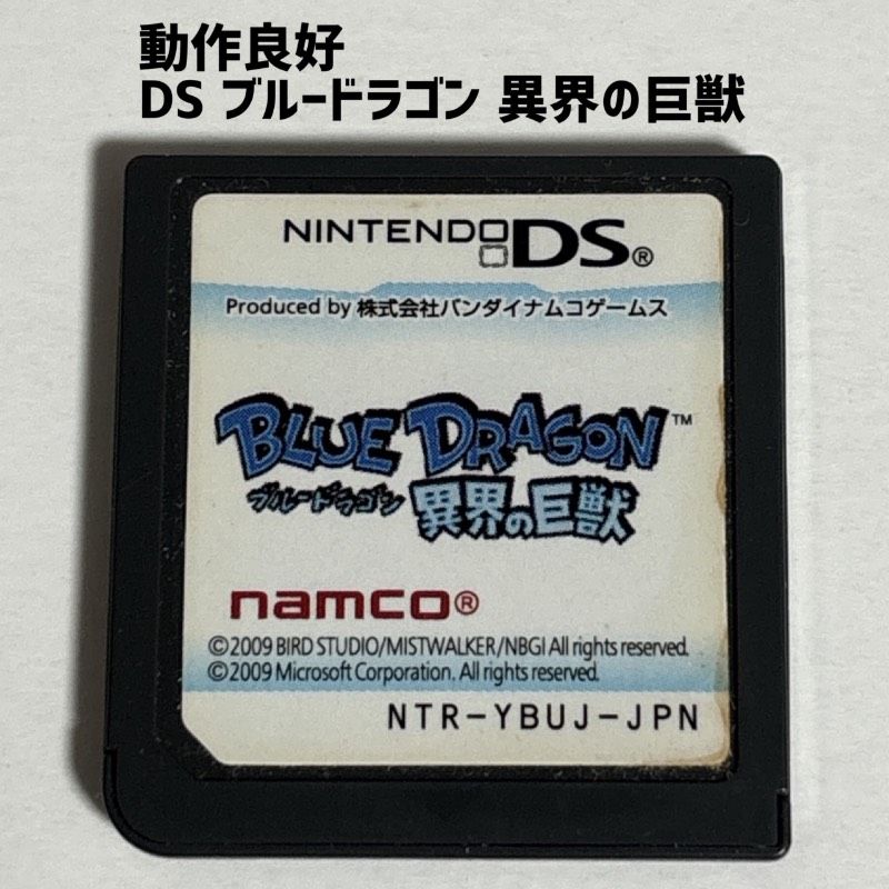 動作品 DS ブルードラゴン 異界の巨獣 BLUE DRAGON - メルカリ