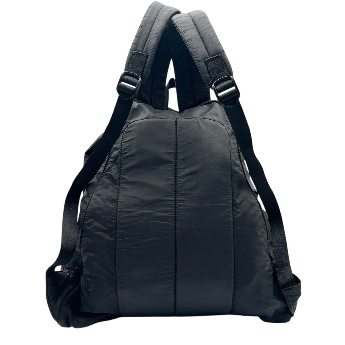 DIESEL ディーゼル ナイロン×レザー リュック ブラック 115