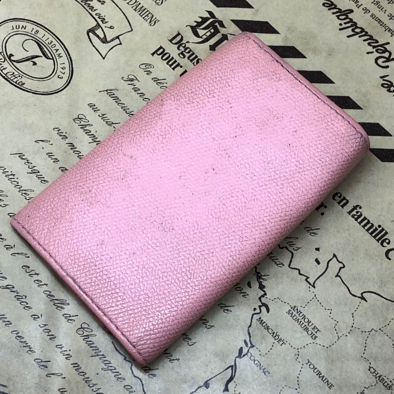 シャネル キーケース 鍵フック ココボタン ピンク 6連 FY20 - メルカリ