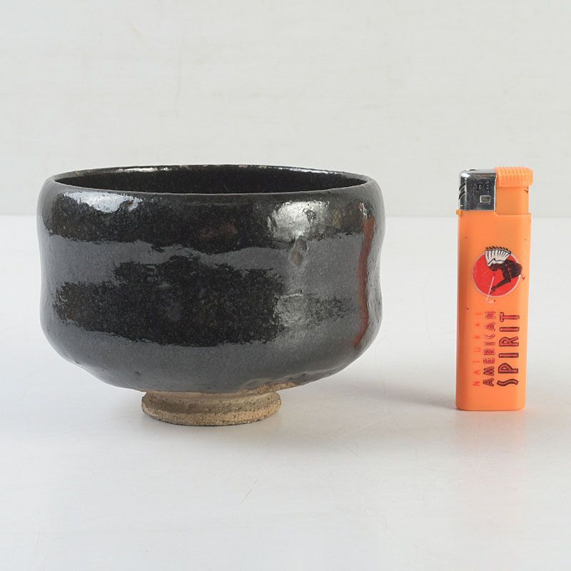 茶道具 楽吉左衛門 黒楽茶碗 C S467 - メルカリ