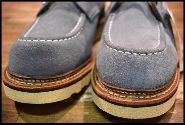  7 5 D 11年 レッドウィング 8101 オックスフォード スレートブルー アビレーンラフアウト 水色 ブーツ redwing FK 383 ワークブーツ ブーツ 革靴