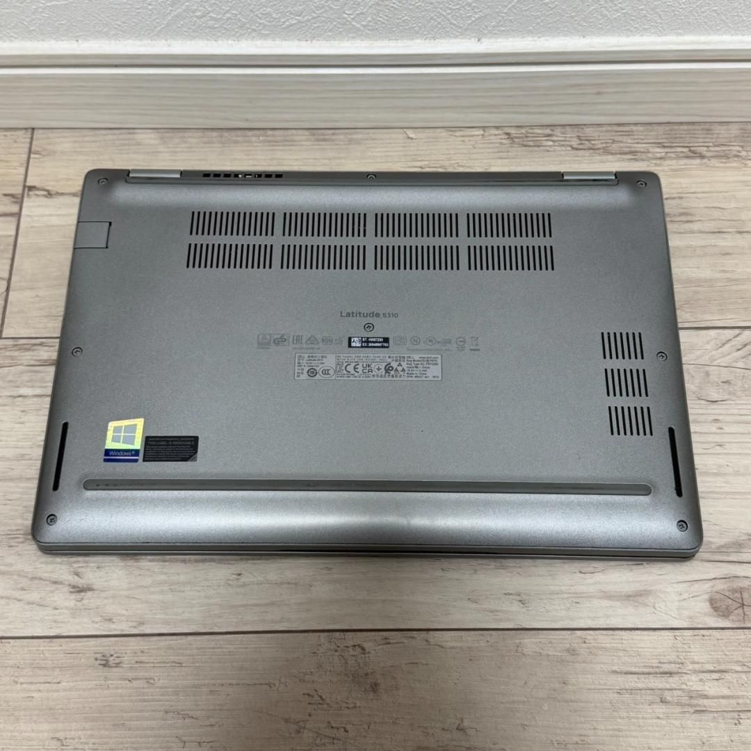 10世代 DELL Latitude i5 8GB SSD128GB Win11 Office付き 即納 初心者