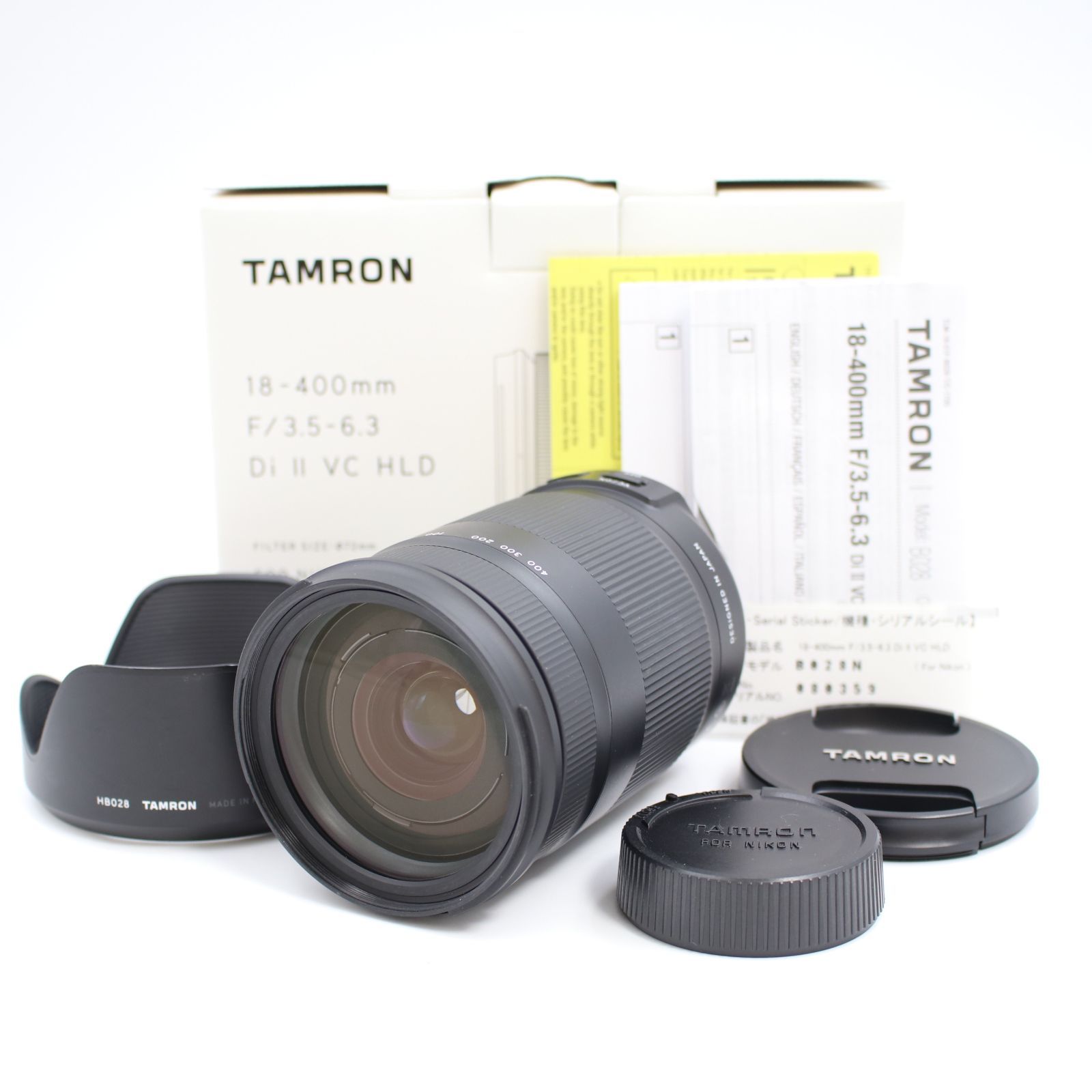 □極上品□ TAMRON 18-400mm F3.5-6.3 Di II VC HLD ニコン Fマウント
