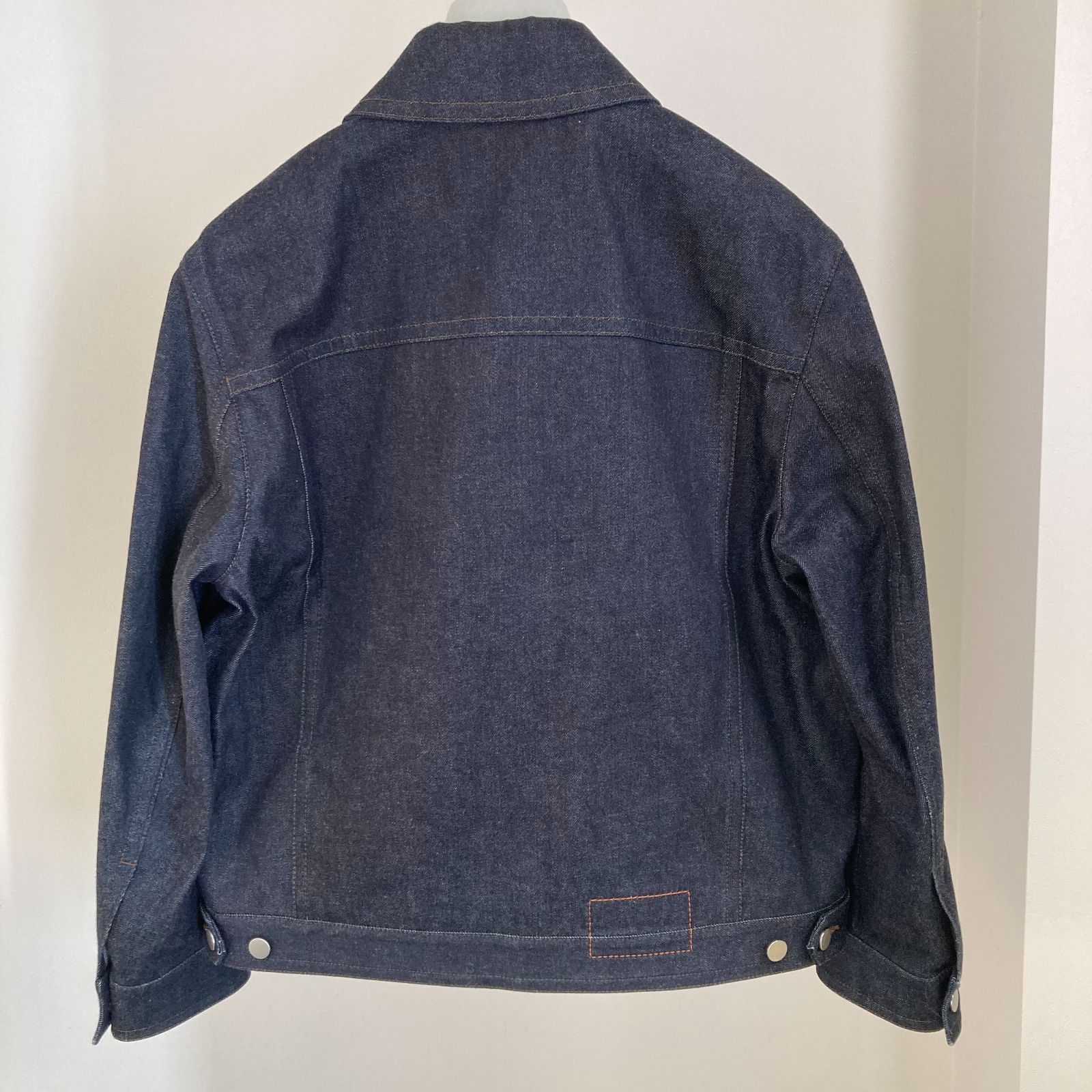 HERMES(エルメス) レザーポケット デニムジャケット Gジャン サイズ52