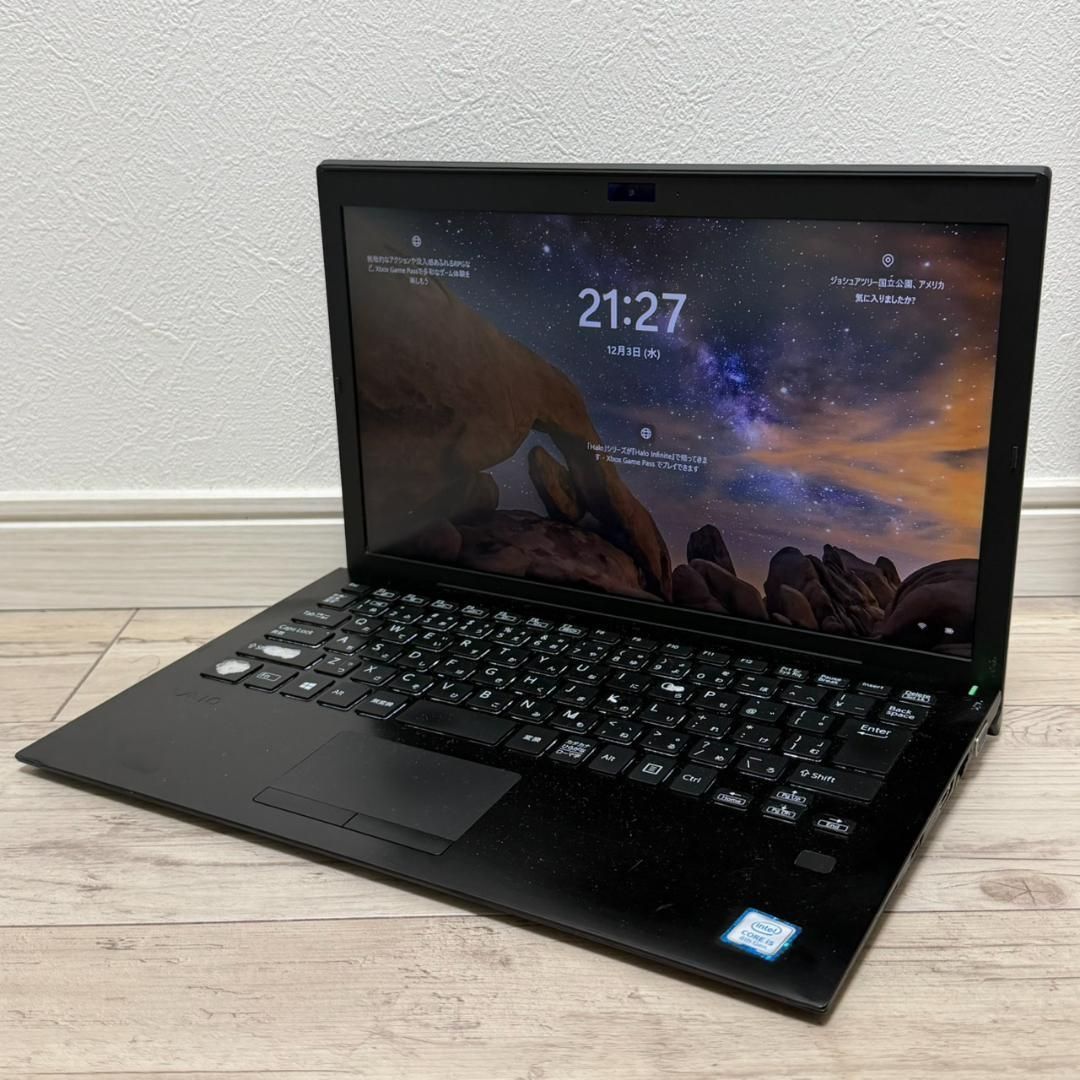 バッテリー良♬ VAIO Pro PG i5 8GB 256GB Win11 Office付き 即納