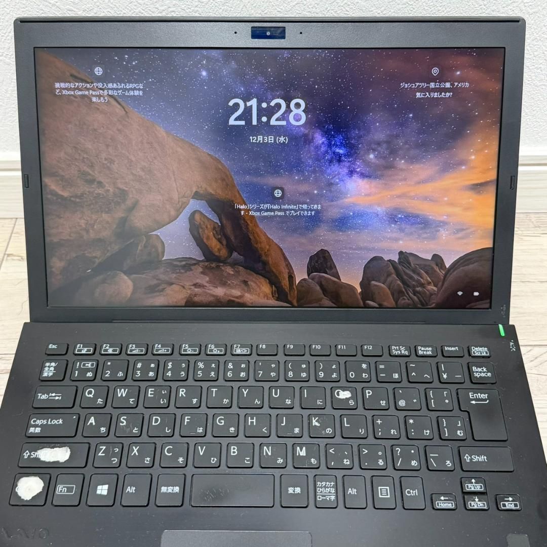 バッテリー良♬ VAIO Pro PG i5 8GB 256GB Win11 Office付き 即納