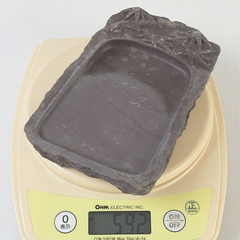 中国 書道具 竹果実刻など 端渓硯 唐木箱付 4点まとめて M S470 - メルカリ