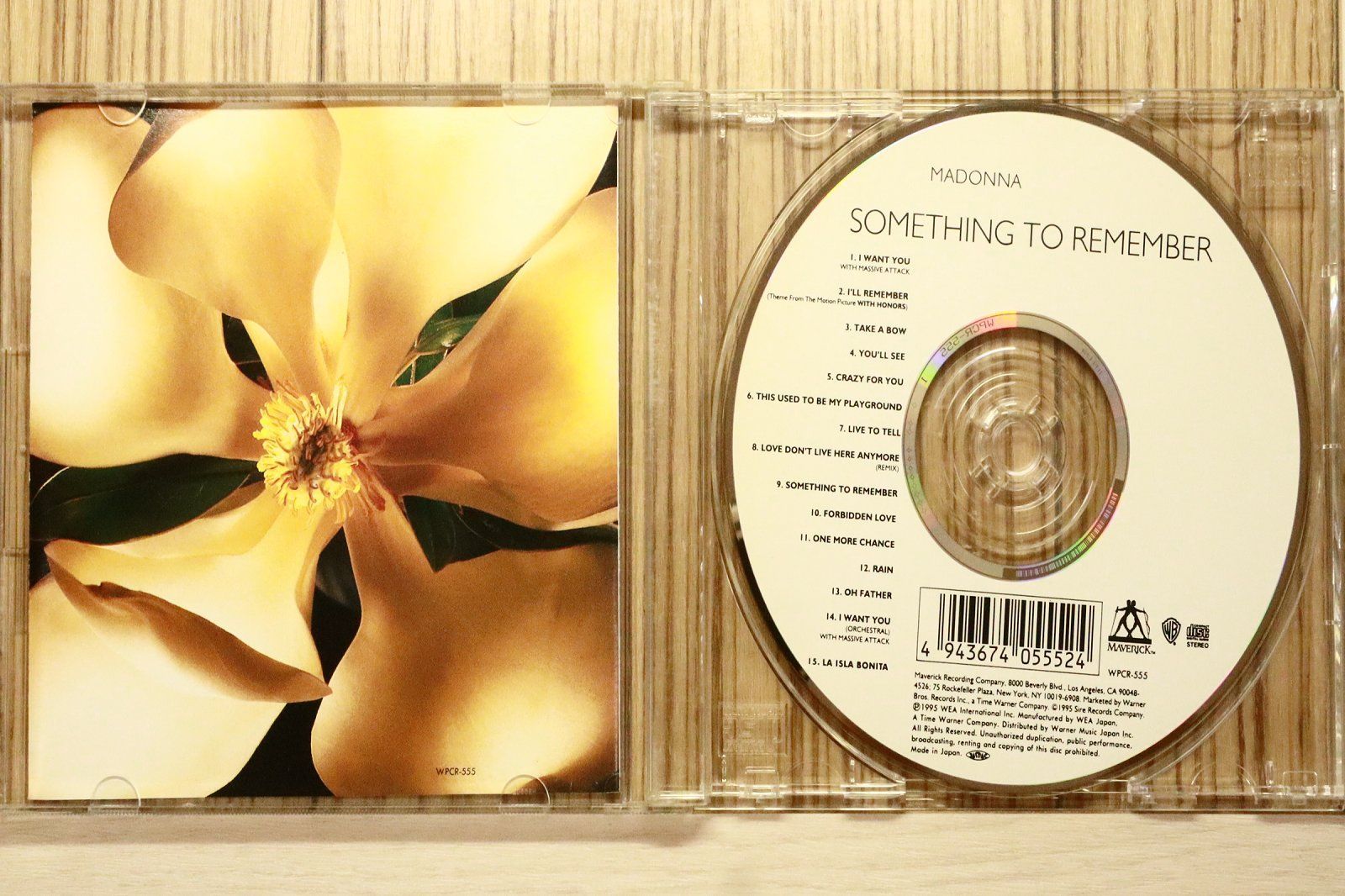 国内盤CD☆マドンナ/Madonna□ Something To Remember 【WPCR555