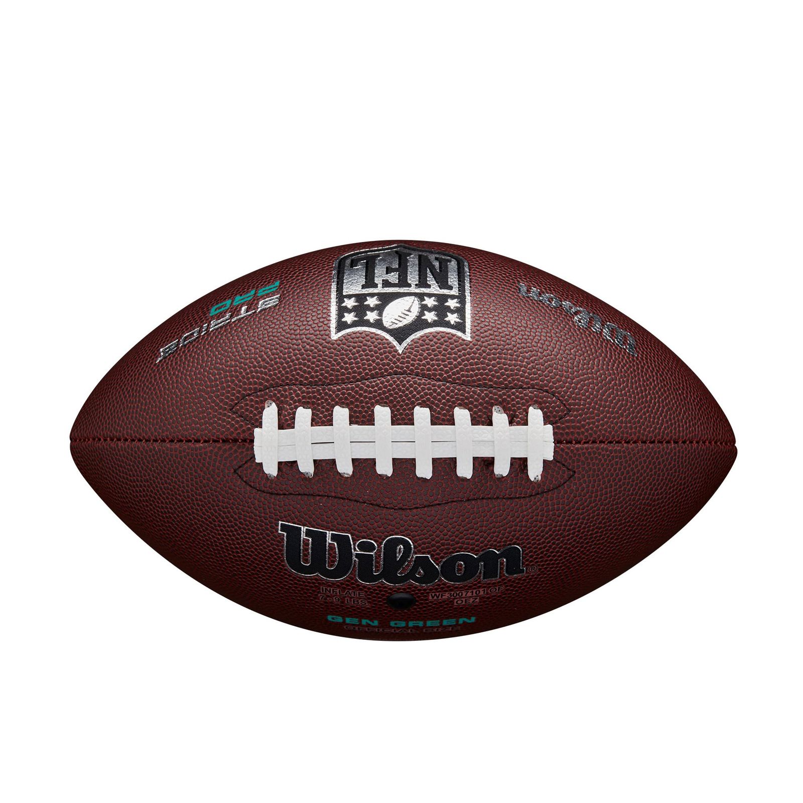 WILSON NFL ストライド プロ エコフットボール - ブラウン 公式サイズ
