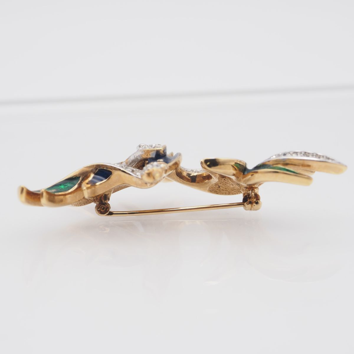 J936 A&S Attwood and Sawyer アトウッド＆ソーヤー ブローチ 鳥