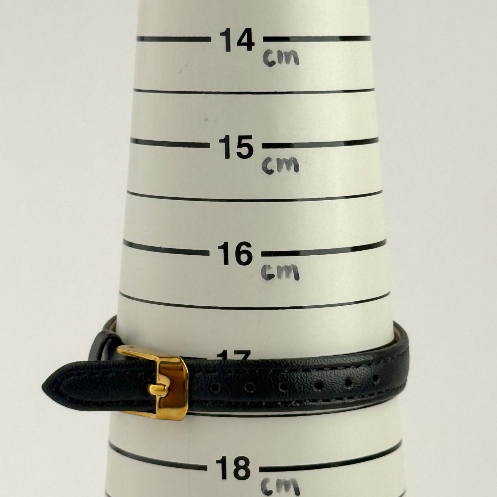 ロンジン ゴールド クォーツ 新品ベルト 新品電池 レディース 腕時計