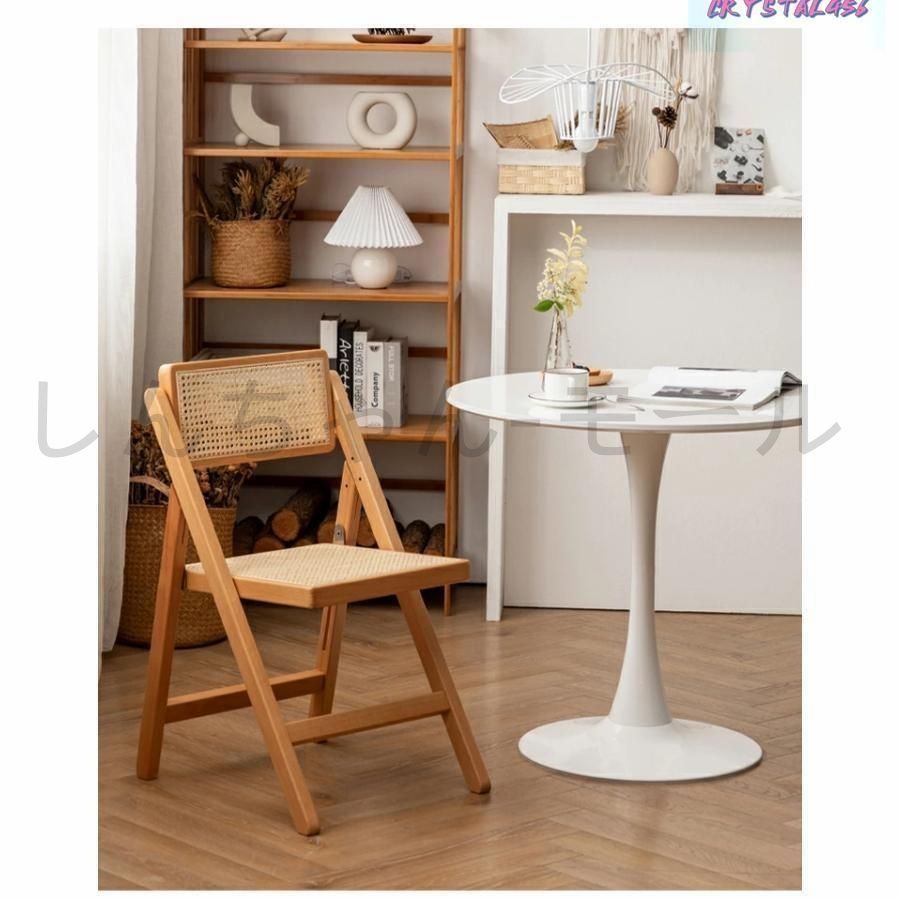 チェア 折りたたみチェア 籐編み チェア イス いす 椅子 木製