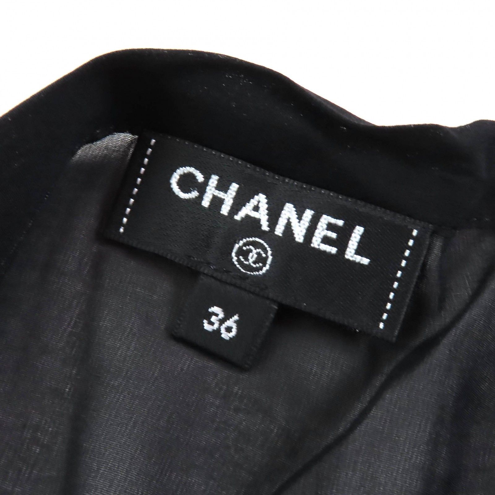 極美品△CHANEL シャネル P58857 ココマーク ロゴリボン メッシュ フレアスカート ブラック ホワイト 36 イタリア製 レディース 極美品△CHANEL シャネル P58857 ココマーク ロゴリボン メッシュ