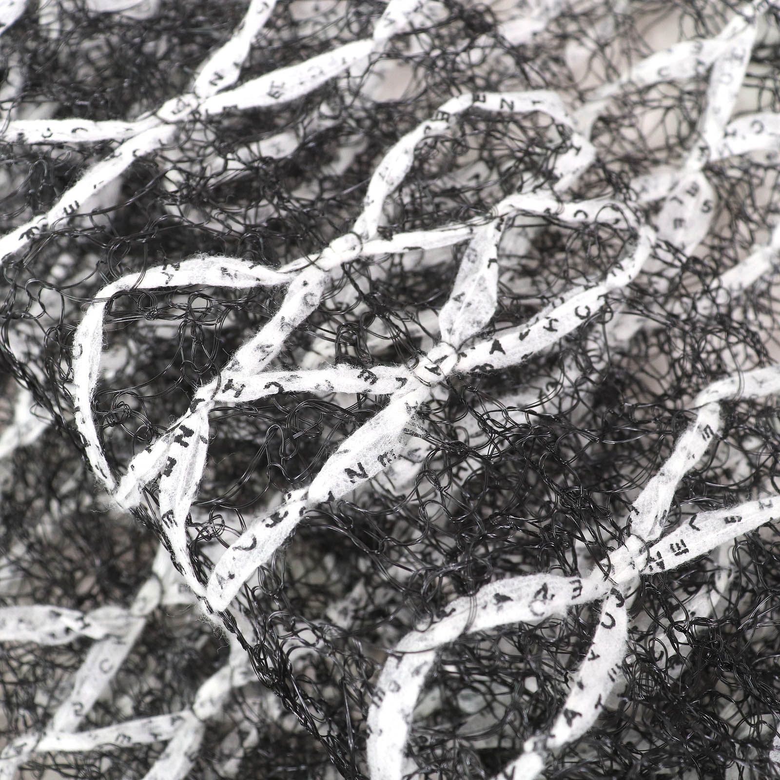 極美品△CHANEL シャネル P58857 ココマーク ロゴリボン メッシュ