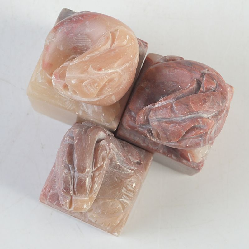 中国 書道具 篆刻 玉石寿山石 印材 5点まとめて N S475 - メルカリ