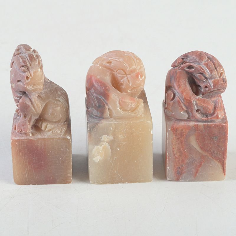 中国 書道具 篆刻 玉石寿山石 印材 5点まとめて N S475 - メルカリ