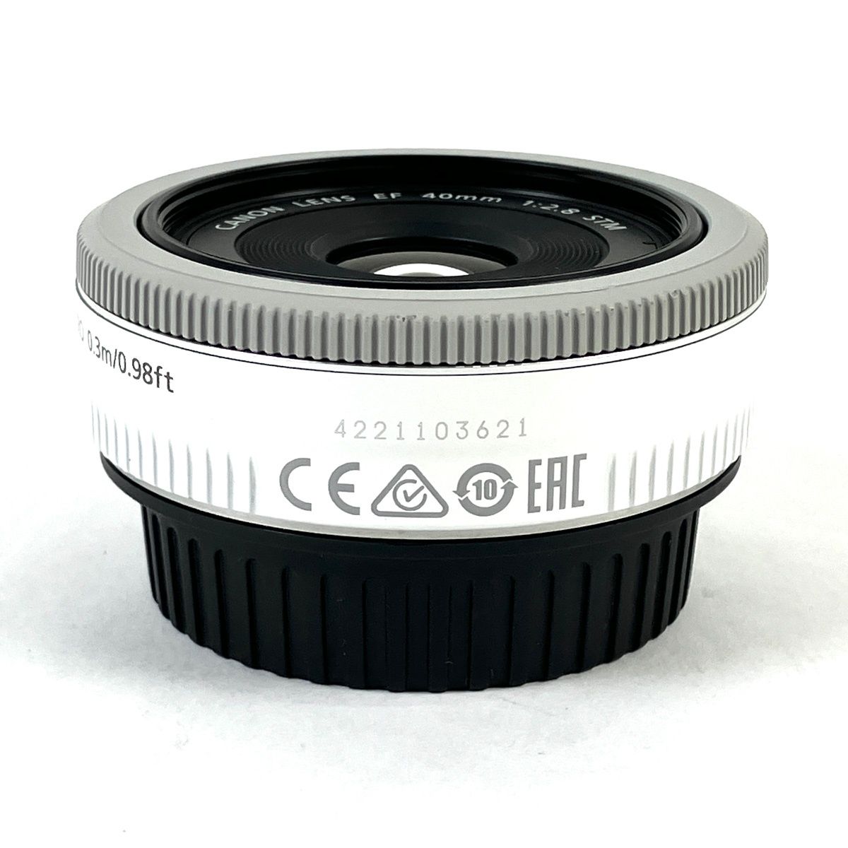 キヤノン Canon EF 40mm F2.8 STM ホワイト 一眼カメラ用レンズ