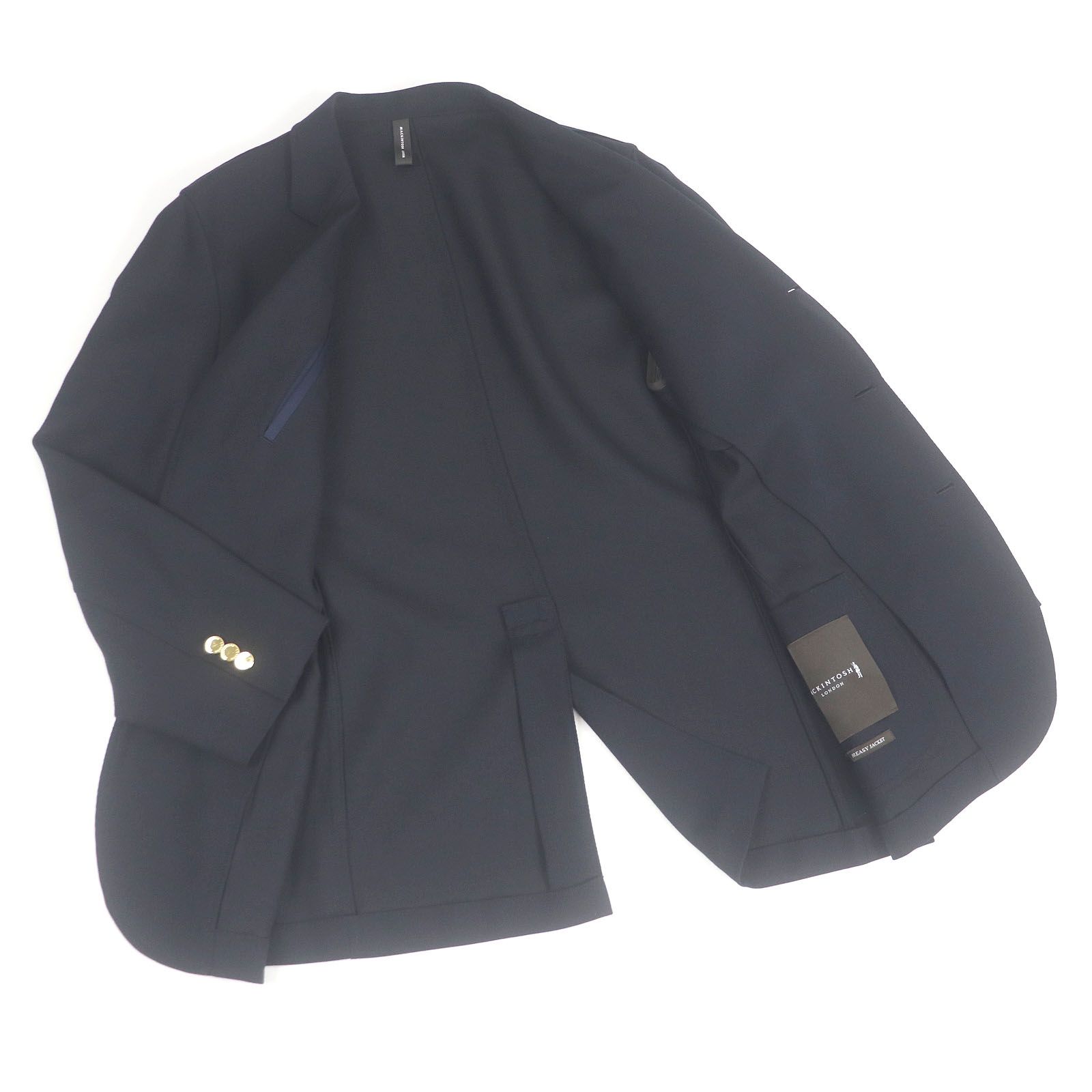 極美品□MACKINTOSH LONDON マッキントッシュ ロンドン 金ボタン