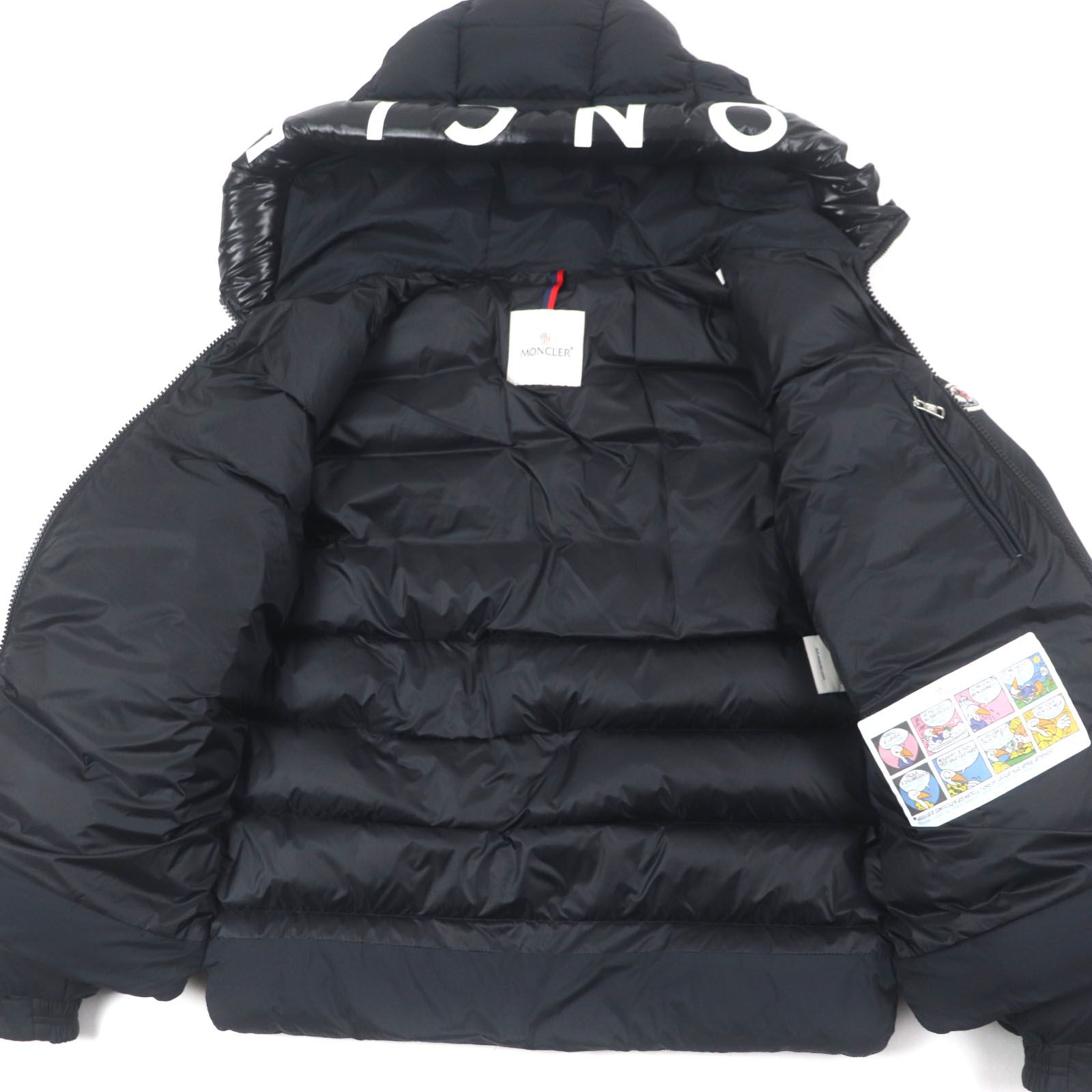 美品▽MONCLER モンクレール 2021年製 SALZMAN サルツマン フード